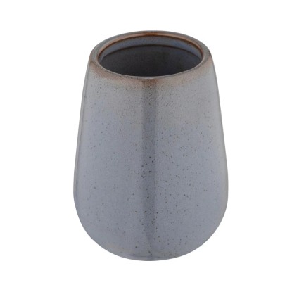 Wenko Keramický kelímok na zubné kefky Sirmione, sivá, pr. 8 x 10,5 cm Wenko Keramický kelímok na zubné kefky Sirmione, sivá, pr. 8 x 10,5 cm