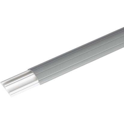 Podlahový kanál 50 mm x 12 mm, dĺžka 2 m sivý Podlahový kanál 50 mm x 12 mm, dĺžka 2 m sivý