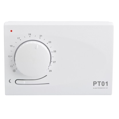 ELECTROBOCK Priestorový analógový termostat PT01 ELECTROBOCK Priestorový analógový termostat PT01