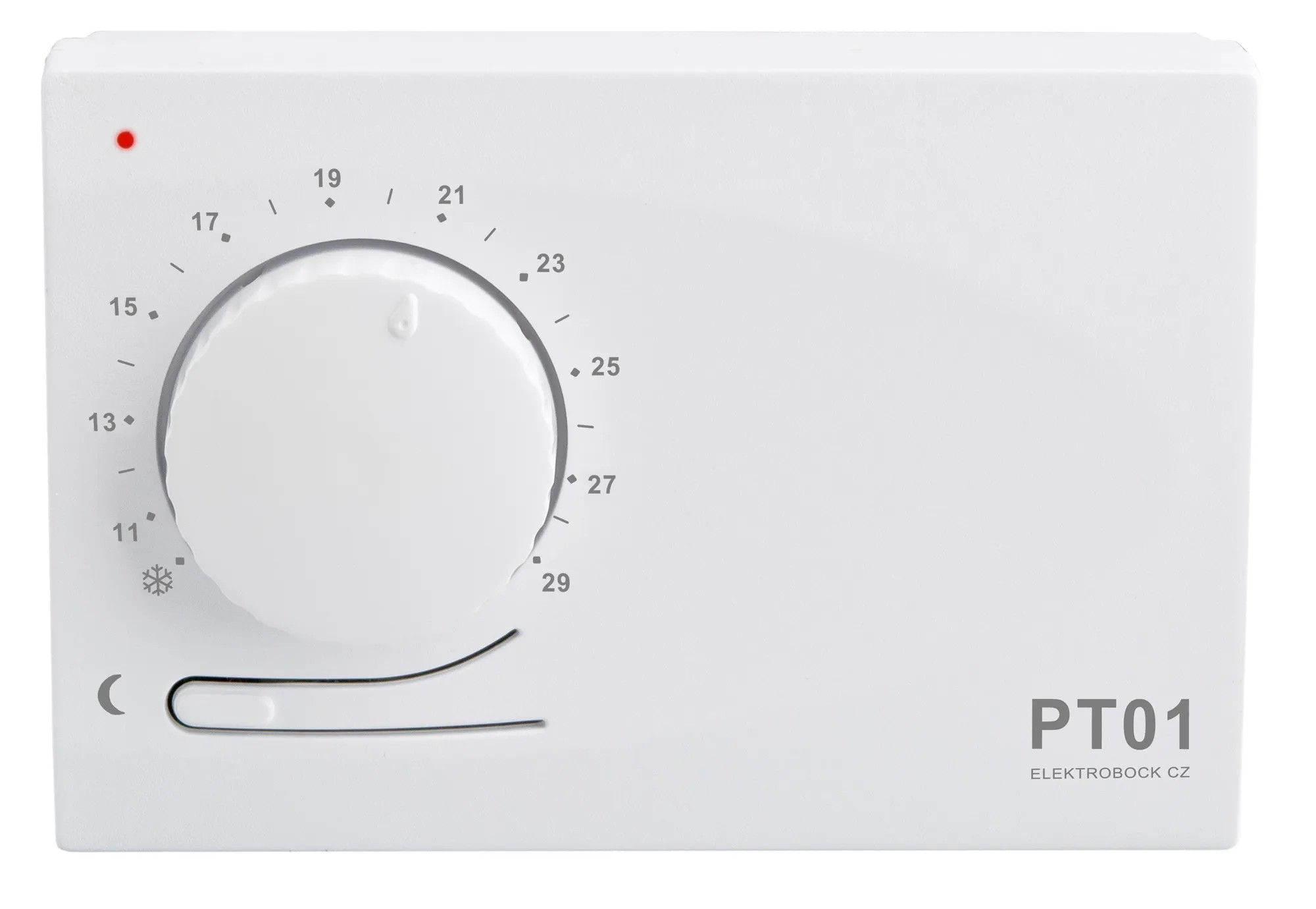 ELECTROBOCK Priestorový analógový termostat PT01 ELECTROBOCK Priestorový analógový termostat PT01