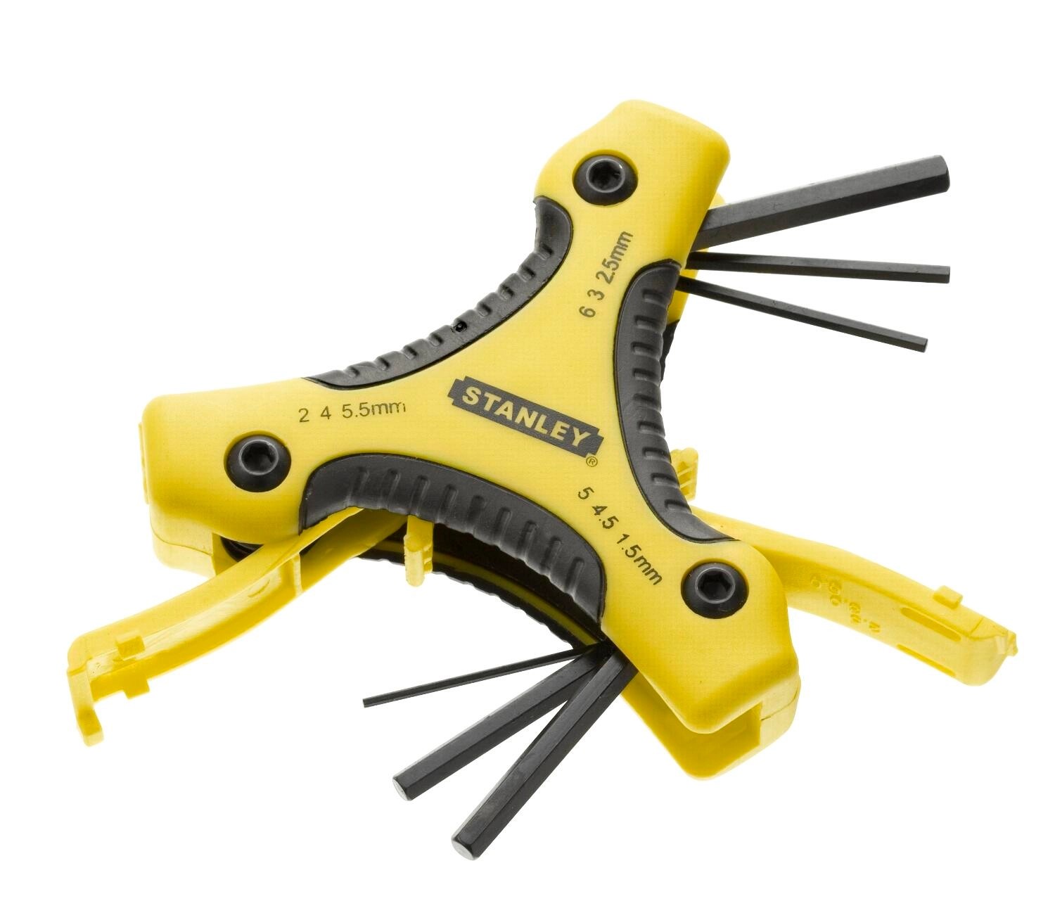 Stanley Vrecková súprava zástrčných inbus kľúčov 1,5-6 mm Stanley Vrecková súprava zástrčných inbus kľúčov 1,5-6 mm