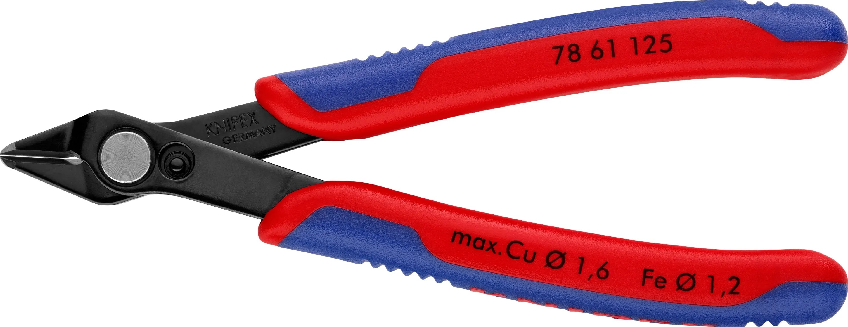 Knipex Kliešte pre elektroniku Electronic Super Knips ESD, brunýrované, 125 mm Knipex Kliešte pre elektroniku Electronic Super Knips ESD, brunýrované, 125 mm