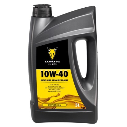 COYOTE Lubes Motorový olej 10W-40, 5 l COYOTE Lubes Motorový olej 10W-40, 5 l