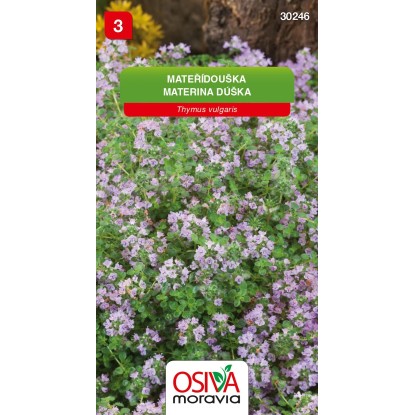 Osiva Moravia Semienka Materina dúška (Thymus vulgaris) Osiva Moravia Semienka Materina dúška (Thymus vulgaris)