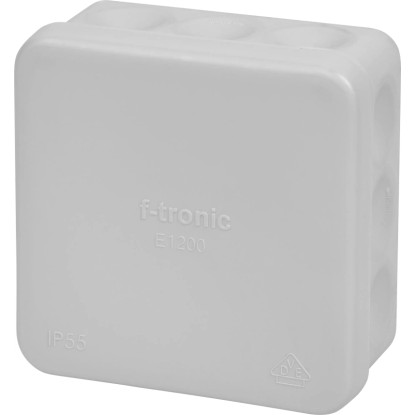 Rozbočovacia krabica, IP55, 80 x 80 x 37 mm Rozbočovacia krabica, IP55, 80 x 80 x 37 mm