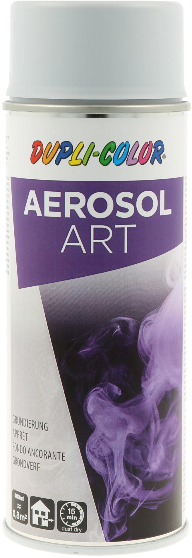 DUPLI-COLOR Základový lak v spreji AEROSOL ART sivý 400 ml DUPLI-COLOR Základový lak v spreji AEROSOL ART sivý 400 ml