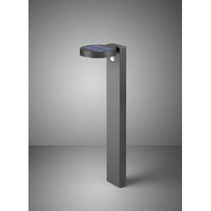 Trio Vonkajšie chodníkové LED svietidlo Posadas so solárnym modulom antracitové Trio Vonkajšie chodníkové LED svietidlo Posadas so solárnym modulom antracitové