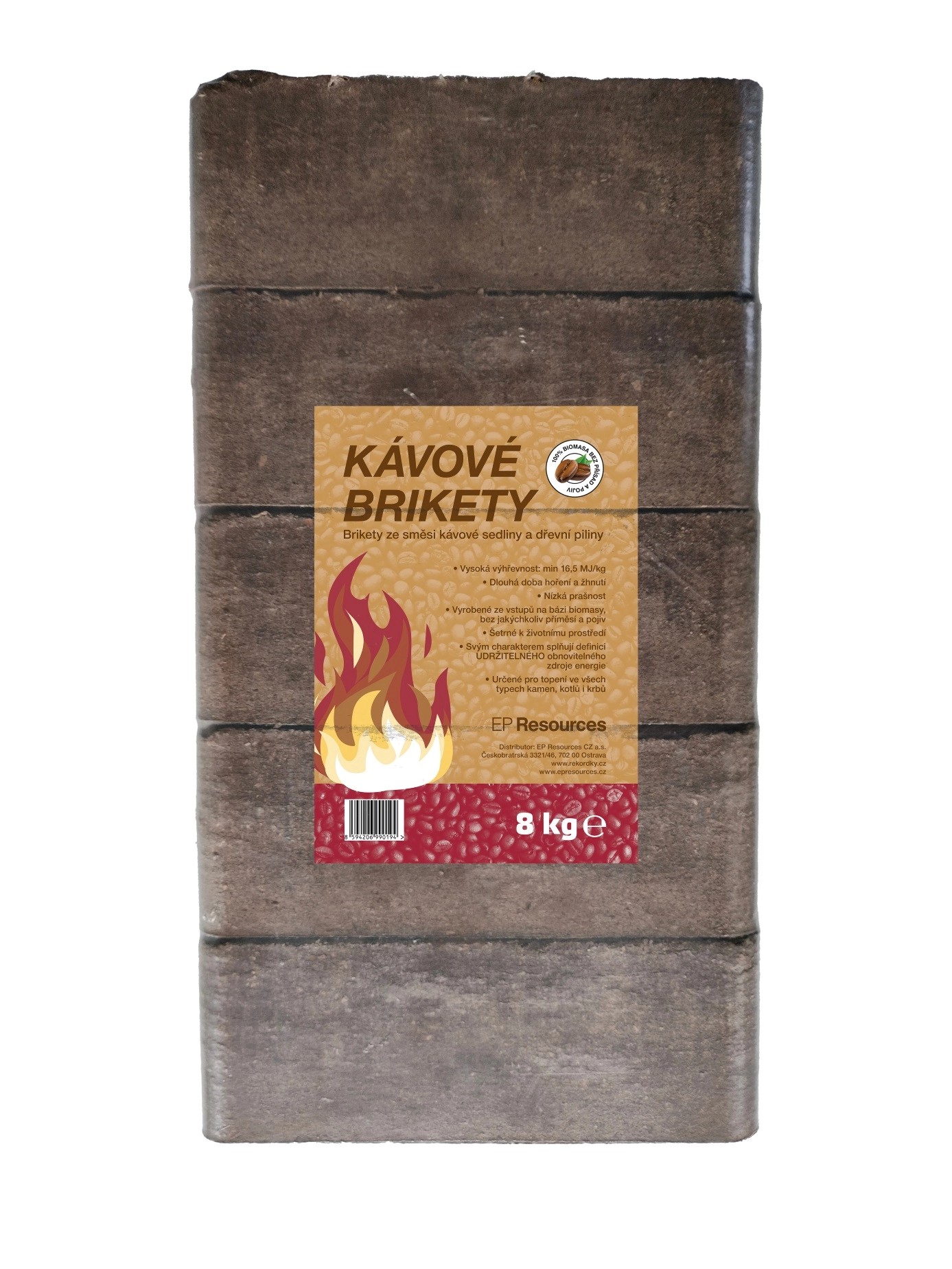 EP Resources Kávové brikety 8 kg EP Resources Kávové brikety 8 kg