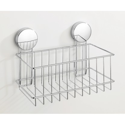 Wenko Nástenná polička Osimo Static Loc Plus oceľ 24 x 16,5 x 13,5 cm chróm Wenko Nástenná polička Osimo Static Loc Plus oceľ 24 x 16,5 x 13,5 cm chróm