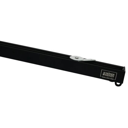 Schöner W. Záclonová súprava Emilia čierna matná 1 tyč 22x17mm drážka 6mm 200 cm Schöner W. Záclonová súprava Emilia čierna matná 1 tyč 22x17mm drážka 6mm 200 cm