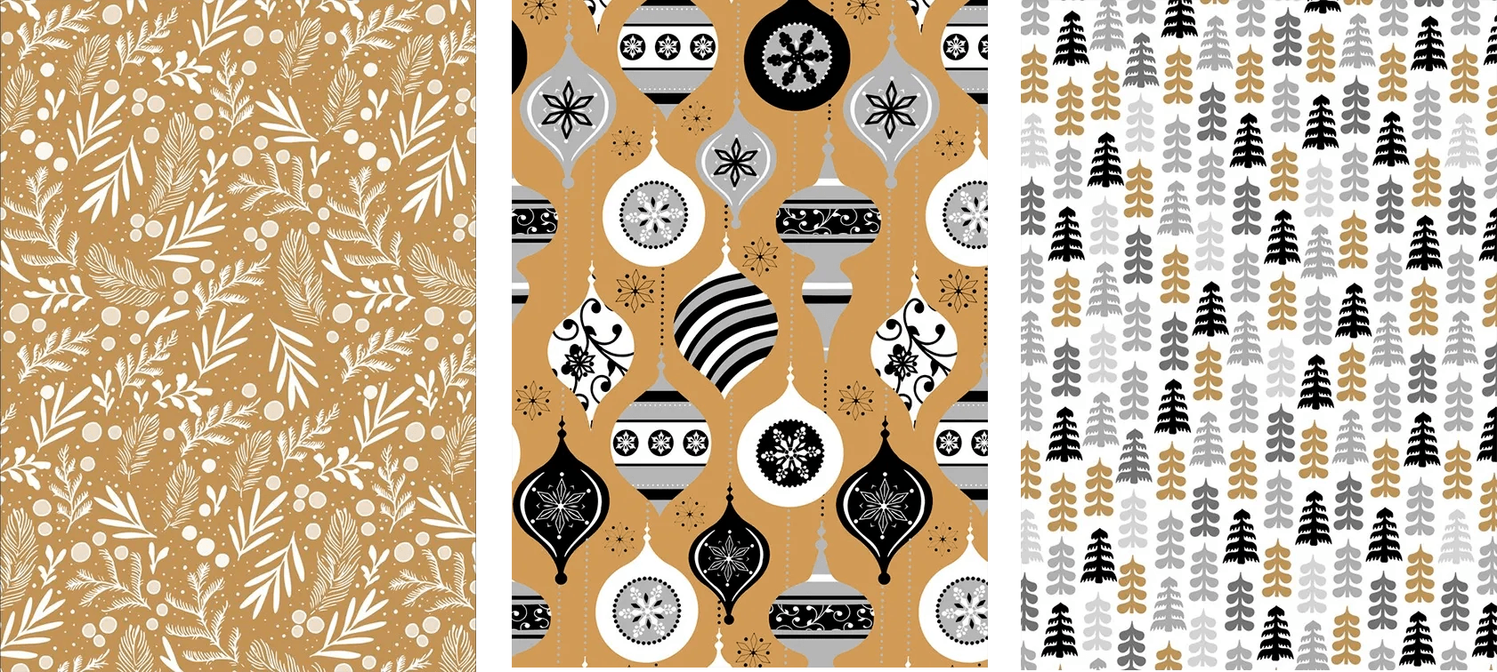 Ditipo Baliaci papier Golden Christmas rôzne druhy 2 m x 70 cm, 1 ks Ditipo Baliaci papier Golden Christmas rôzne druhy 2 m x 70 cm, 1 ks