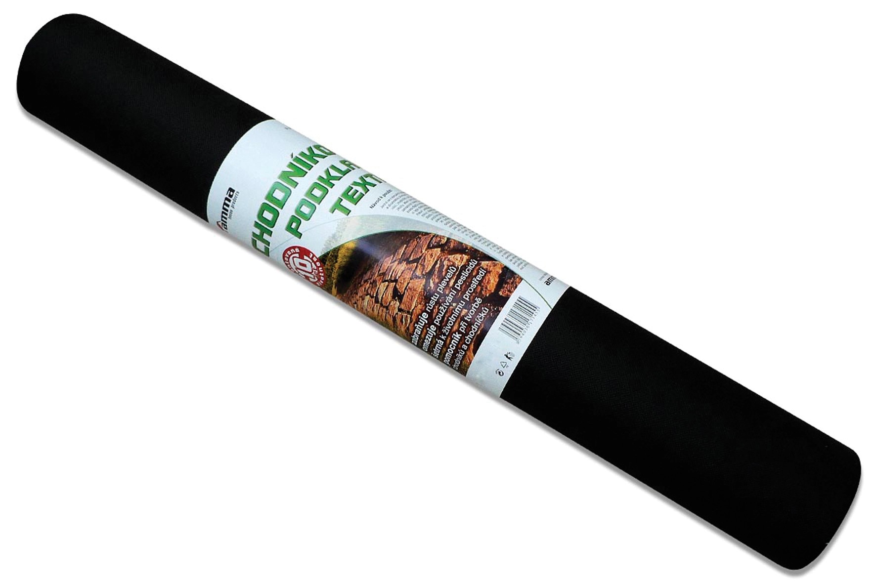 Textília chodníková podkladová 0,8 x 15 m čierna Textília chodníková podkladová 0,8 x 15 m čierna