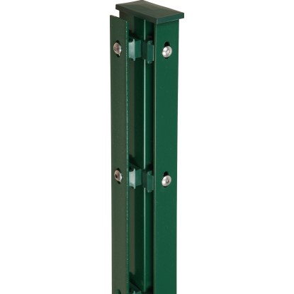 Rohové stĺpiky s dvomi plochými krycími lištami 260 cm zelené Rohové stĺpiky s dvomi plochými krycími lištami 260 cm zelené