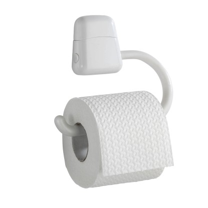 Wenko Pure držiak toaletného papiera, biely plast, otvorený dizajn bez veka. Wenko Pure držiak toaletného papiera, biely plast, otvorený dizajn bez veka.