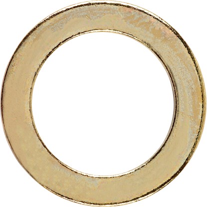 LUX Vymedzovacia podložka závesu, pomosadzená, pr. 10 mm, 12 ks LUX Vymedzovacia podložka závesu, pomosadzená, pr. 10 mm, 12 ks