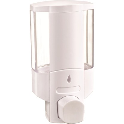 Dávkovač mydla plastový biely 300 ml Dávkovač mydla plastový biely 300 ml