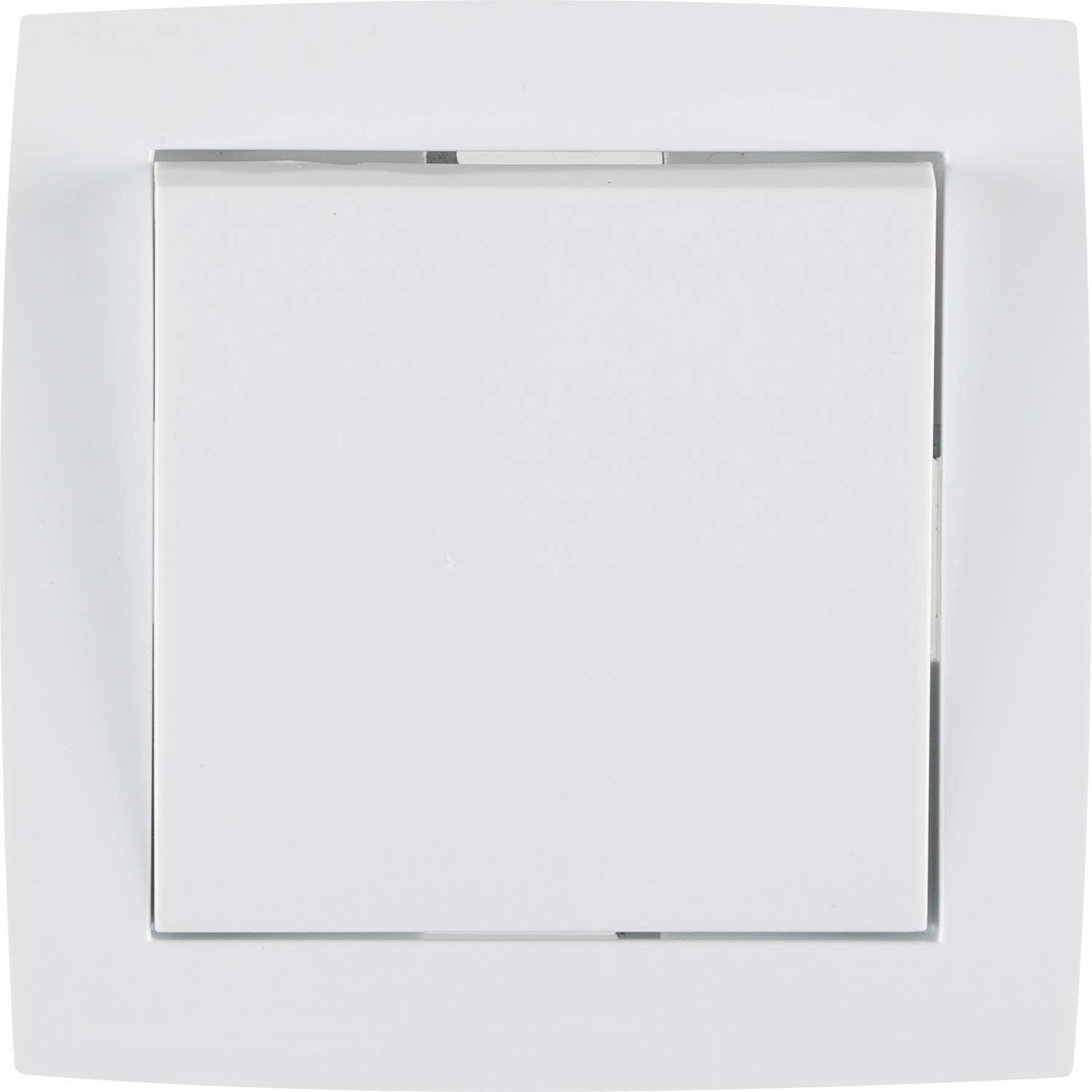 OBI Vypínač Tauri s rámčekom polárna biela farba OBI Vypínač Tauri s rámčekom polárna biela farba