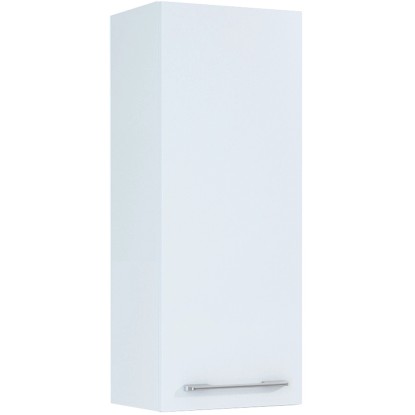 Maximus Závesná skrinka Madrid, 1 dvierka, biela + strieborná úchytka, 30 cm Maximus Závesná skrinka Madrid, 1 dvierka, biela + strieborná úchytka, 30 cm