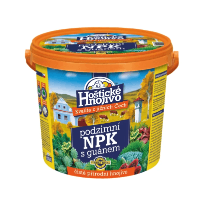 Hoštické hnojivo NPK jesenné s guánom 4,5 kg Hoštické hnojivo NPK jesenné s guánom 4,5 kg