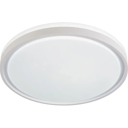 Biele okrúhle LED stropné svietidlo Angera, Ø 44,5 cm, pre vnútorné použitie. Biele okrúhle LED stropné svietidlo Angera, Ø 44,5 cm, pre vnútorné použitie.
