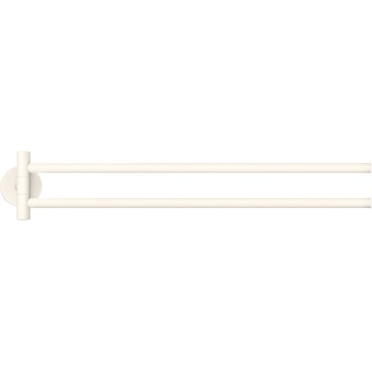 tesa Držiak na uteráky Moon dvojramenný, matná biela, 450 mm tesa Držiak na uteráky Moon dvojramenný, matná biela, 450 mm