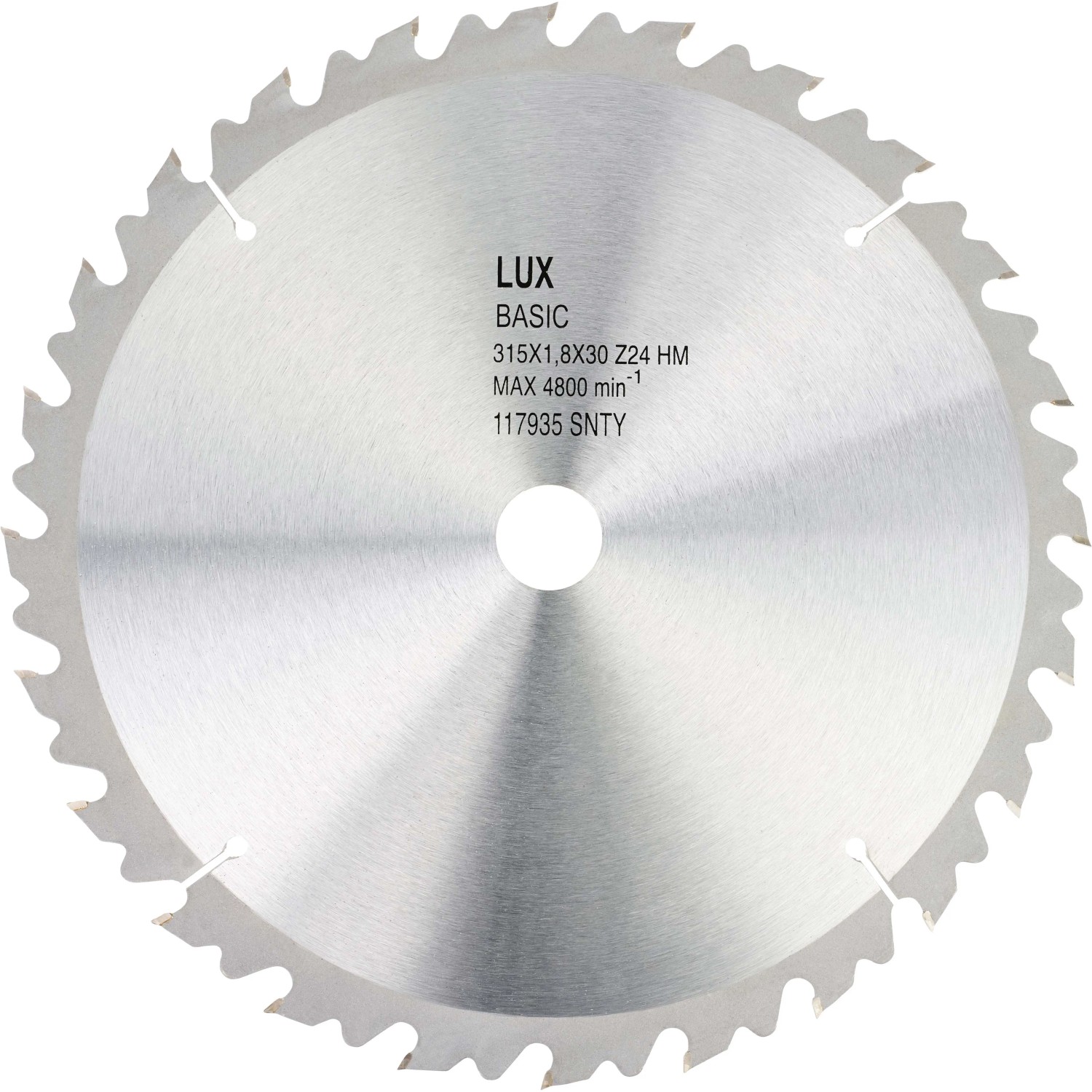 LUX-TOOLS List kotúčovej píly zo spekaného karbidu na drevo priemer 315 mm, 24 z LUX-TOOLS List kotúčovej píly zo spekaného karbidu na drevo priemer 315 mm, 24 z