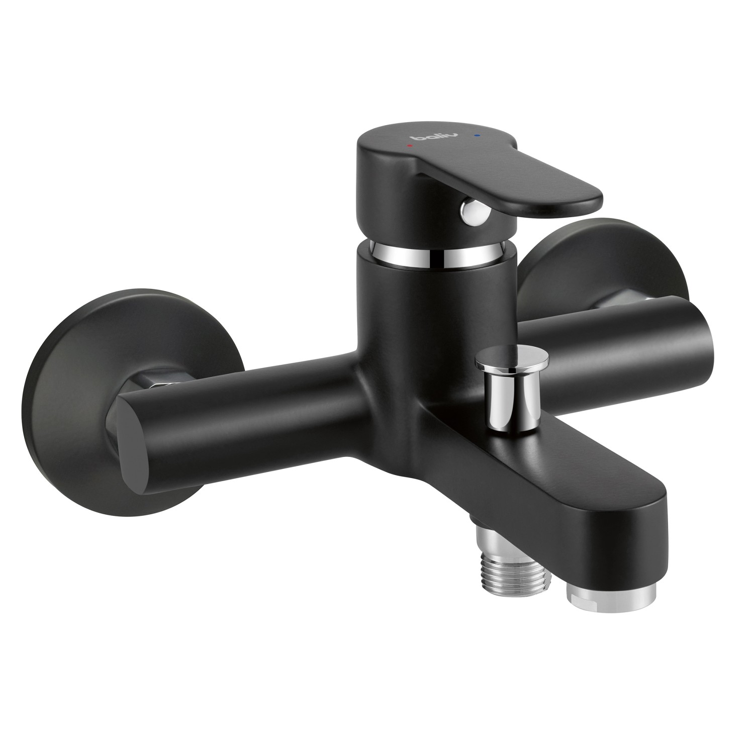 baliv Páková vaňová batéria WA-5891 čierna matná baliv Páková vaňová batéria WA-5891 čierna matná