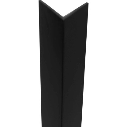 Arcansas Uhlový profil PVC čierny matný 25 x 25 x 1,5 x 2600 mm Arcansas Uhlový profil PVC čierny matný 25 x 25 x 1,5 x 2600 mm