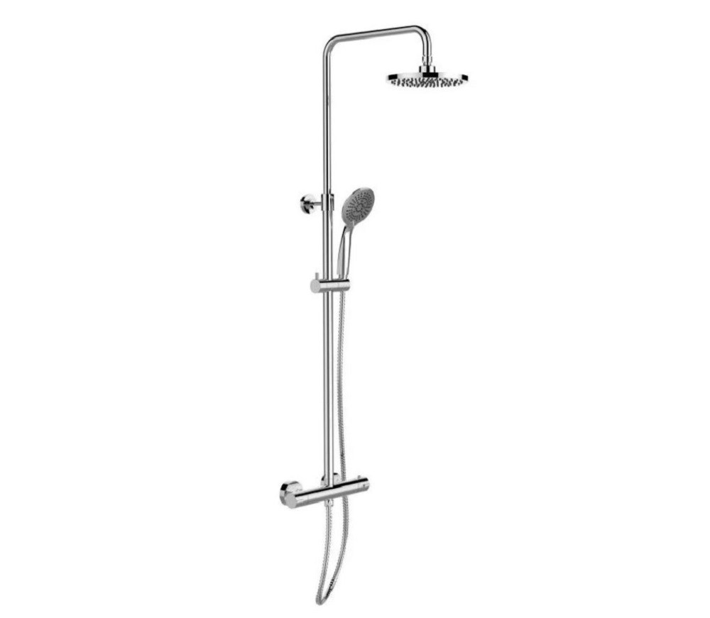 Wenko Sprchový set Young Eco, chróm, s tyčou 75-120 cm Wenko Sprchový set Young Eco, chróm, s tyčou 75-120 cm