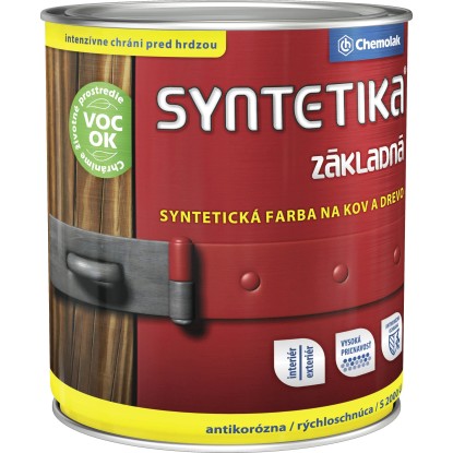 Chemolak Syntetika základná 0840, 2,5 l Chemolak Syntetika základná 0840, 2,5 l