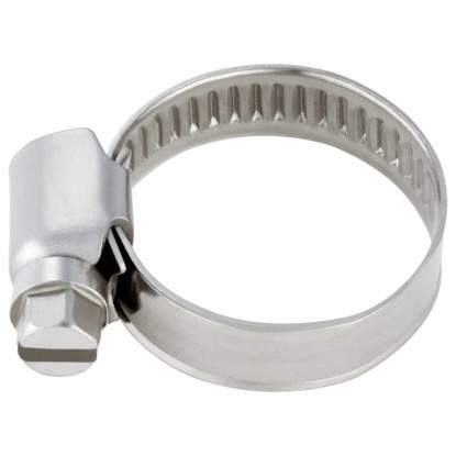 Hadicová spona 16 mm - 27 mm nerezová oceľ Hadicová spona 16 mm - 27 mm nerezová oceľ