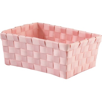 Košík z PP pastelovoružový 19 cm x 14 cm x 8 cm Košík z PP pastelovoružový 19 cm x 14 cm x 8 cm