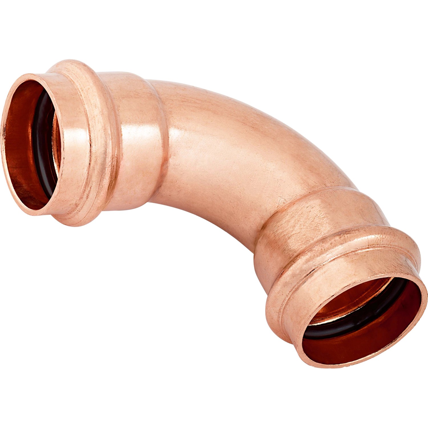 Lisovacie koleno typ II meď 90°, pr. 28 mm, 1 ks Lisovacie koleno typ II meď 90°, pr. 28 mm, 1 ks