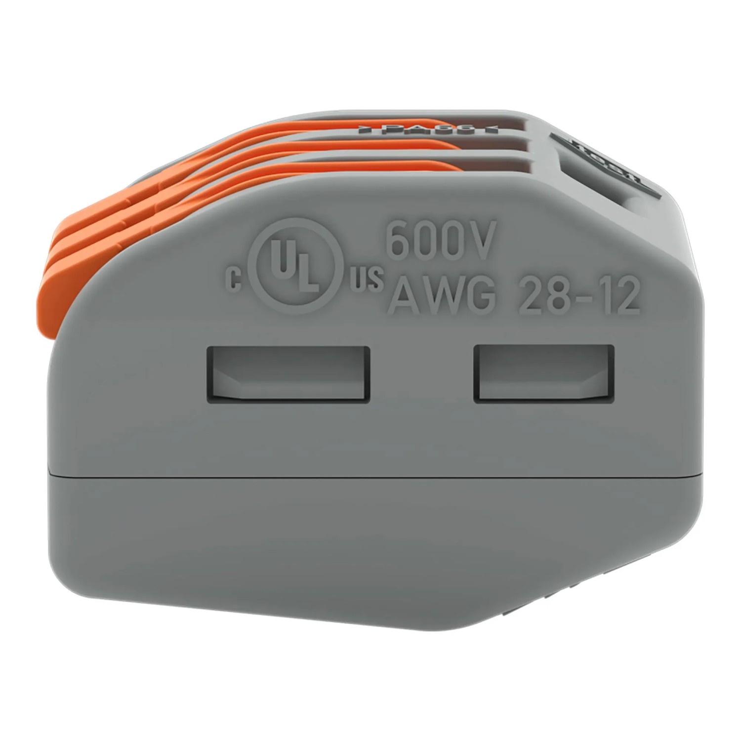 Wago spojka, 4mm², 3-pólová, sivo-oranžová, balenie 50 ks. Pre bezpečnú elektroinštaláciu. Wago spojka, 4mm², 3-pólová, sivo-oranžová, balenie 50 ks. Pre bezpečnú elektroinštaláciu.