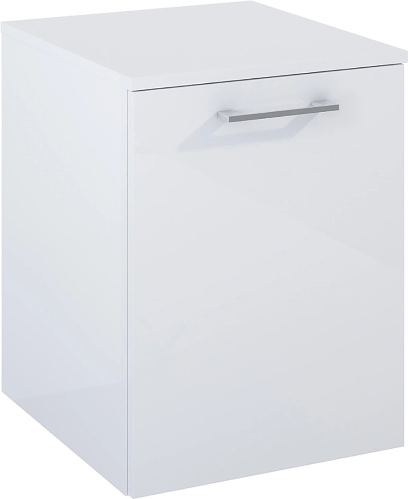 Maximus Spodná závesná kúpeľňová skrinka Stylo, 1 dvierka, lesklá biela, 40 cm Maximus Spodná závesná kúpeľňová skrinka Stylo, 1 dvierka, lesklá biela, 40 cm