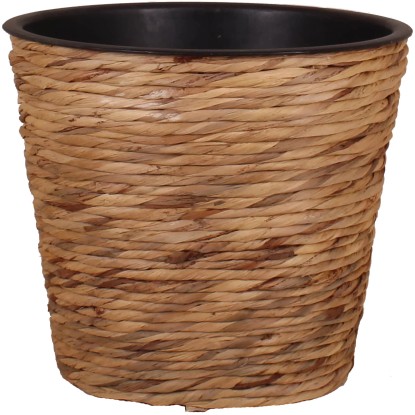 Obal na kvetináč plastový, ratanový vzhľad, 30 x 26 cm Obal na kvetináč plastový, ratanový vzhľad, 30 x 26 cm