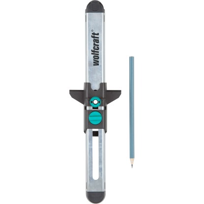 wolfcraft Sada pre montáž laminátových a dizajnových podláh s univerzálnym uholníkom, obrysovou šablónou a montérom laminátu. wolfcraft Sada pre montáž laminátových a dizajnových podláh s univerzálnym uholníkom, obrysovou šablónou a montérom laminátu.