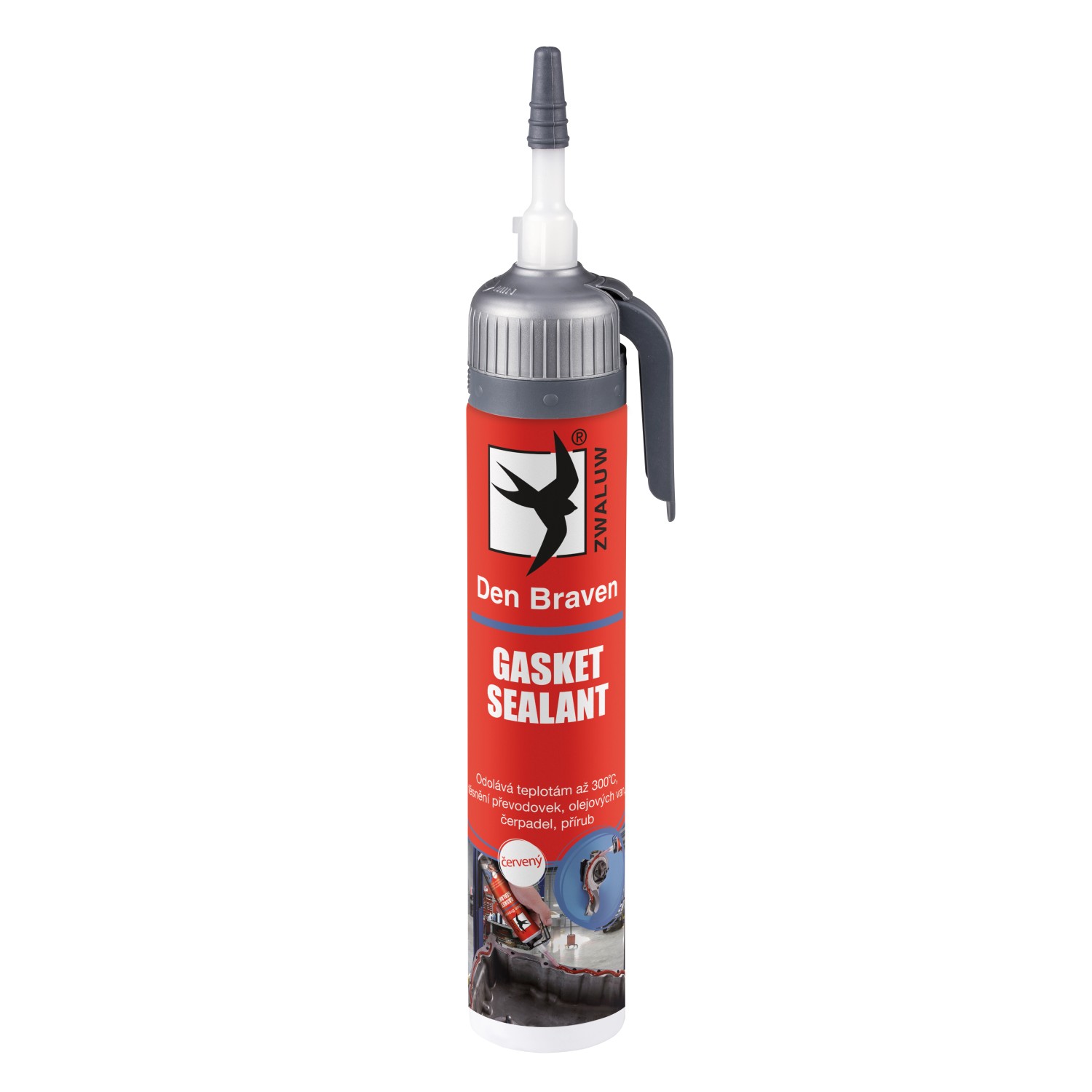 Den Braven Gasket sealant PP AUTOMATIC PROFI červený 200 ml nakúpiť v OBI