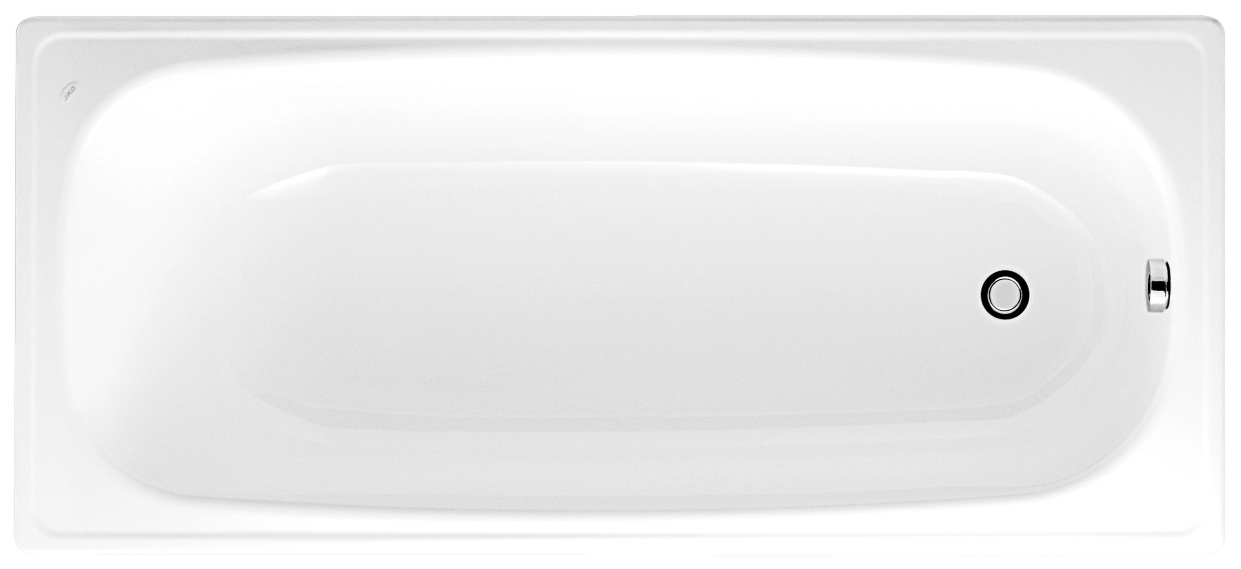 Jika Oceľová vaňa Riga 1600 x 700 x 385 mm Jika Oceľová vaňa Riga 1600 x 700 x 385 mm