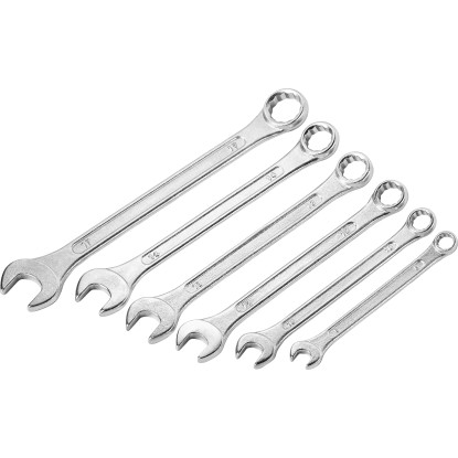 LUX-TOOLS Súprava vidlicových a prstencových kľúčov 6-dielna 8 mm - 17 mm LUX-TOOLS Súprava vidlicových a prstencových kľúčov 6-dielna 8 mm - 17 mm
