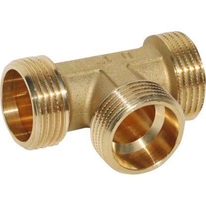 PROFI T-kus 3xG1/2" pre rúrku DN12, mosadz PROFI T-kus 3xG1/2" pre rúrku DN12, mosadz