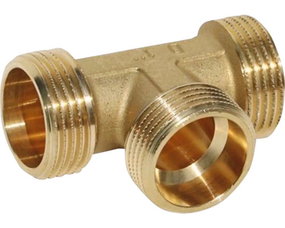 PROFI T-kus 3xG1/2" pre rúrku DN12, mosadz PROFI T-kus 3xG1/2" pre rúrku DN12, mosadz