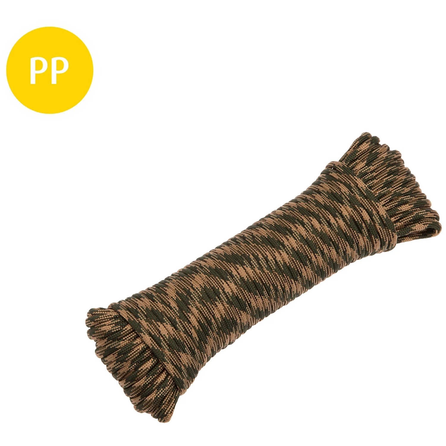 Conacord Univerzálne lano maskáčové, 32x opletené, max. 45 kg, pr. 3 mm x 20 m Conacord Univerzálne lano maskáčové, 32x opletené, max. 45 kg, pr. 3 mm x 20 m