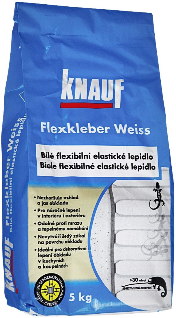 Knauf Cementov Lepidlo Flexkleber C Te S Biele Kg Nak Pi V Obi