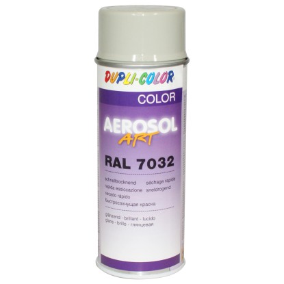DUPLI-COLOR Lak v spreji AEROSOL ART (7032) štrková sivá 400 ml DUPLI-COLOR Lak v spreji AEROSOL ART (7032) štrková sivá 400 ml