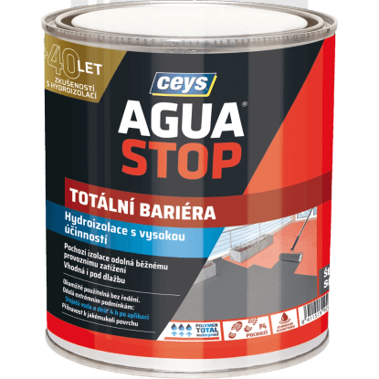 Ceys Agua Stop Totálna bariéra sivá 1 kg Ceys Agua Stop Totálna bariéra sivá 1 kg