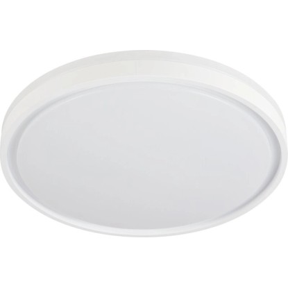 Biele okrúhle LED stropné svietidlo Angera, Ø 44,5 cm, pre vnútorné použitie. Biele okrúhle LED stropné svietidlo Angera, Ø 44,5 cm, pre vnútorné použitie.