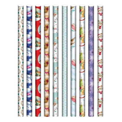 Ditipo Darčekový baliaci papier detský, rôzne druhy, 2 ks, 70 x 200 cm Ditipo Darčekový baliaci papier detský, rôzne druhy, 2 ks, 70 x 200 cm