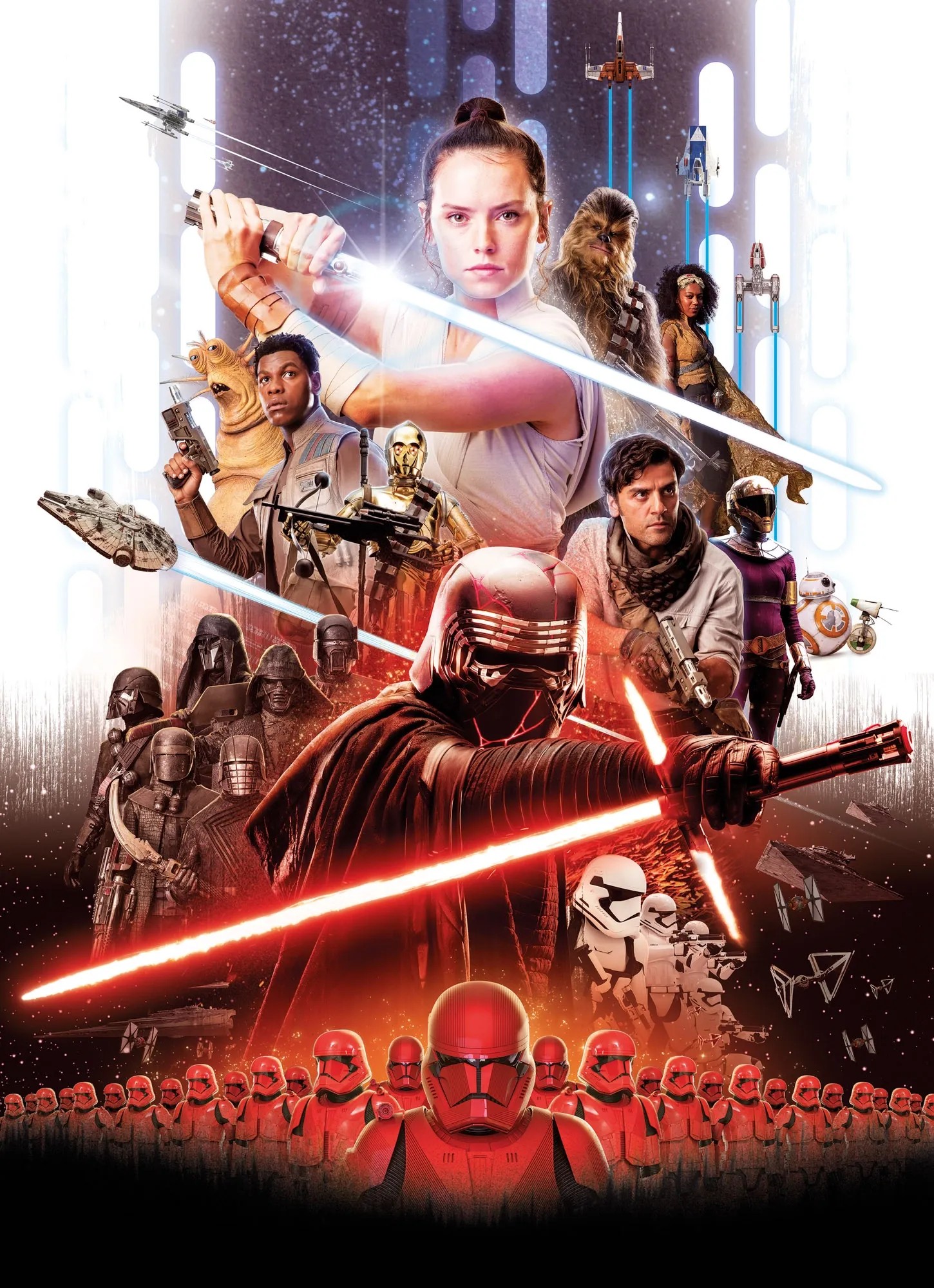 Komar Papierová fototapeta Star Wars EP9 Movie Poster Rey 184 x 254 cm Komar Papierová fototapeta Star Wars EP9 Movie Poster Rey 184 x 254 cm