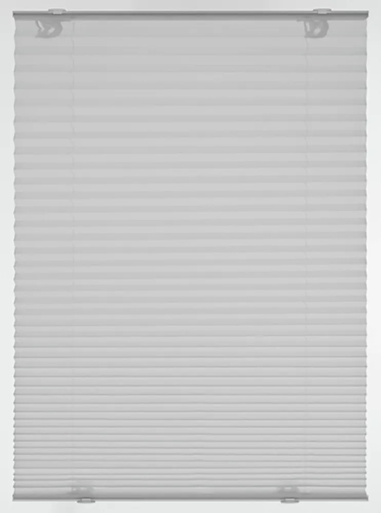 Gardinia Plisovaná roleta Solo sivá 50 x 130 cm Gardinia Plisovaná roleta Solo sivá 50 x 130 cm